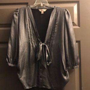 Metallic blouse